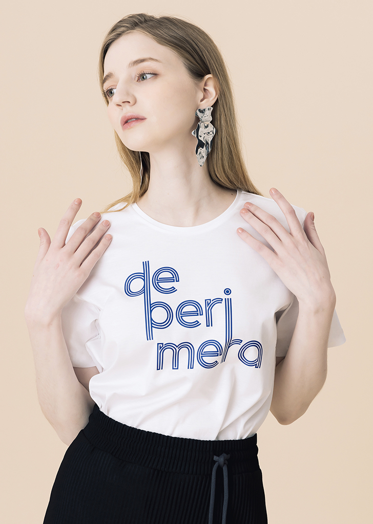 de peri mera top [Blue]여성복 브랜드, 페리메라
