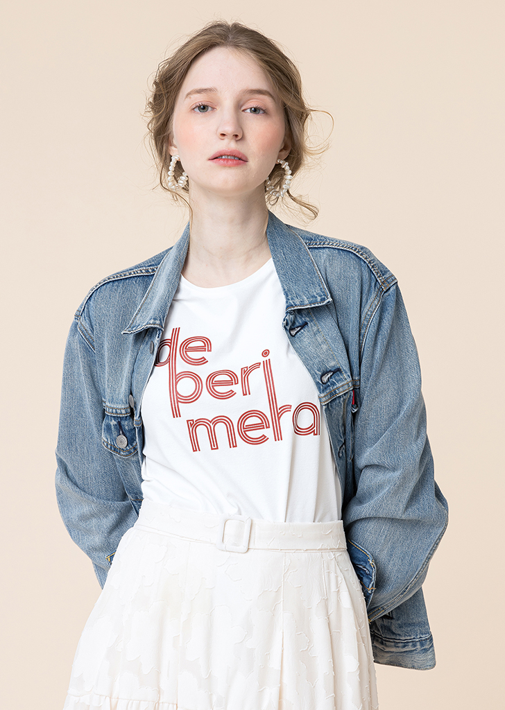 de peri mera 티셔츠 [레드]여성복 브랜드, 페리메라
