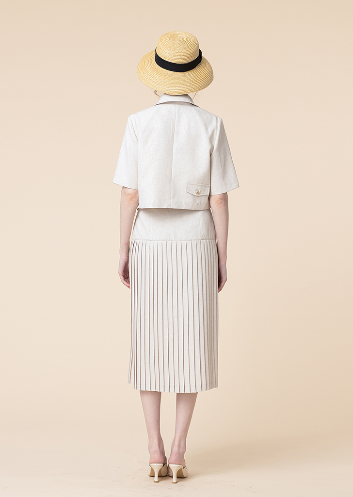 Elva &amp; Penney set dress [Eggshell cream]여성복 브랜드, 페리메라
